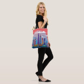 Dubai Landmark Tote Bag (Op model)