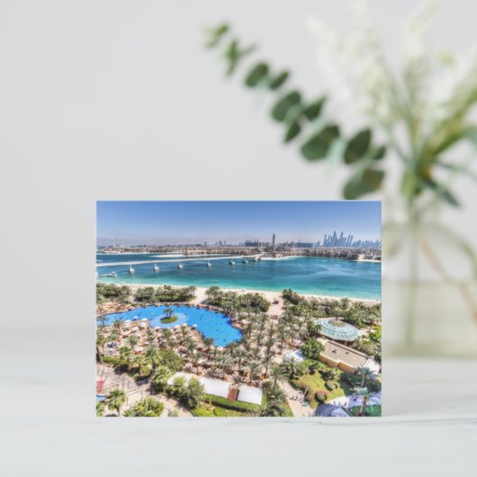 Dubai Luxury Holiday Uitzicht Briefkaart (Staand voorkant)