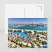 Dubai Luxury Holiday Uitzicht Briefkaart (Voorkant / Achterkant)