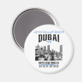 Dubai Magneet (Voorkant / Achterkant)
