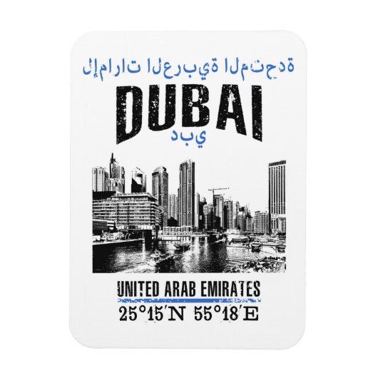Dubai Magneet (Verticaal)