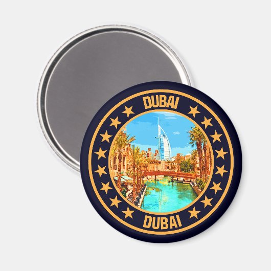 Dubai Magneet (Voorkant / Achterkant)
