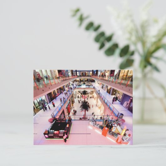 Dubai Mall Briefkaart (Staand voorkant)