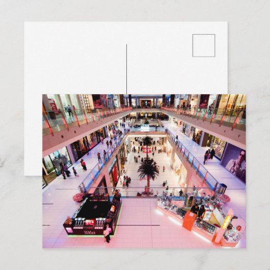 Dubai Mall Briefkaart (Voorkant / Achterkant)