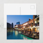 Dubai Mall, Dubai, Verenigde Arabische Emiraten Briefkaart (Voorkant / Achterkant)