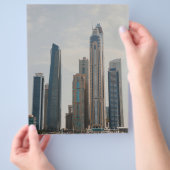 Dubai Marina-architectuur Flyer (Hand)