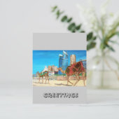 Dubai Marina Briefkaart (Staand voorkant)