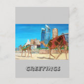 Dubai Marina Briefkaart (Voorkant)