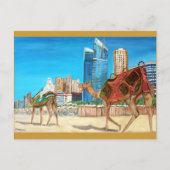 Dubai Marina Briefkaart (Voorkant)