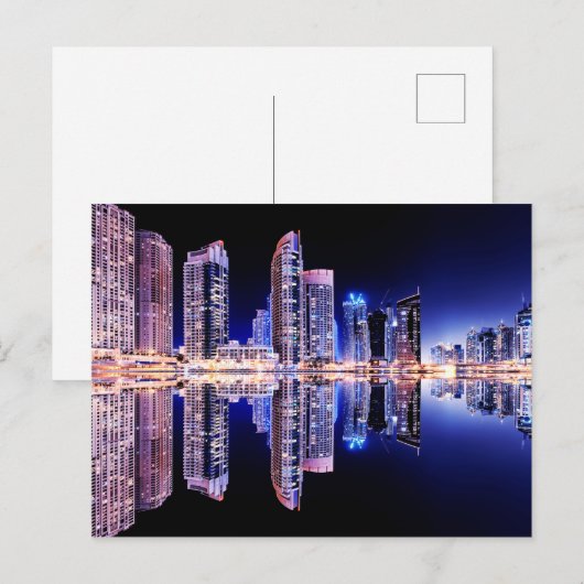 Dubai Marina Briefkaart (Voorkant / Achterkant)