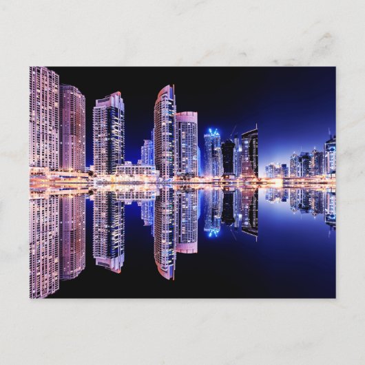 Dubai Marina Briefkaart (Voorkant)