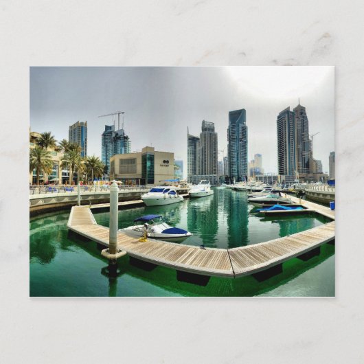 Dubai Marina Briefkaart (Voorkant)
