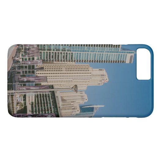 Dubai Marina wolkenkrabbers Case-Mate iPhone Case (Achterkant (Horizontaal))