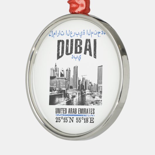 Dubai Metalen Ornament (Links)