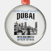 Dubai Metalen Ornament (Voorkant)