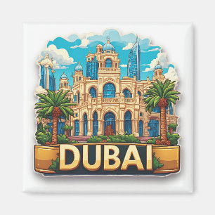 🧲 Dubai Midden-Oosten Reisavontuur 🌍 Magneet