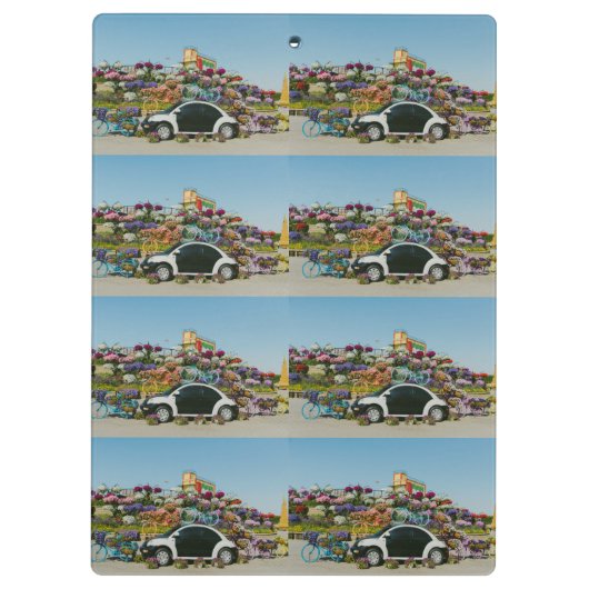 Dubai Mirakel Garden-auto Klembord (Achterkant)