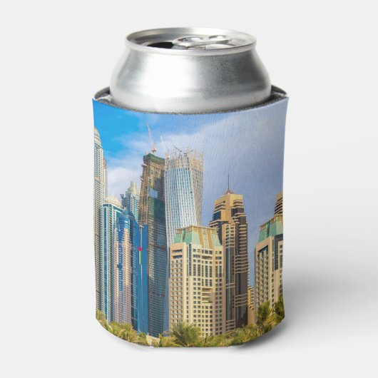 Dubai modern skyscrapers Corniche Blikjeskoeler (Blikje Voorkant)