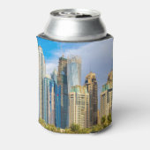 Dubai modern skyscrapers Corniche Blikjeskoeler (Blikje Achterkant)