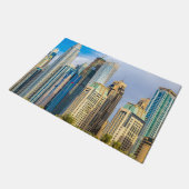 Dubai modern skyscrapers Corniche Deurmat (Schuin)