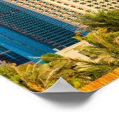 Dubai modern skyscrapers Corniche Poster (Hoek)