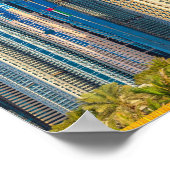 Dubai modern skyscrapers Corniche Poster (Hoek)