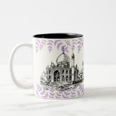 Dubai Moskee: Islamitische architectuur, cultuur e Tweekleurige Koffiemok (Links)