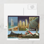 Dubai Multy Uitzicht 2010 Briefkaart (Voorkant / Achterkant)