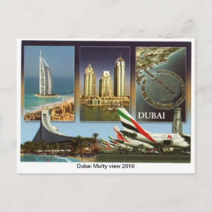 Dubai Multy Uitzicht 2010 Briefkaart