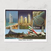 Dubai Multy Uitzicht 2010 Briefkaart (Voorkant)