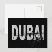 Dubai Nights Briefkaart (Voorkant / Achterkant)