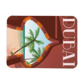 Dubai Palace Reisposter Magneet (Horizontaal)