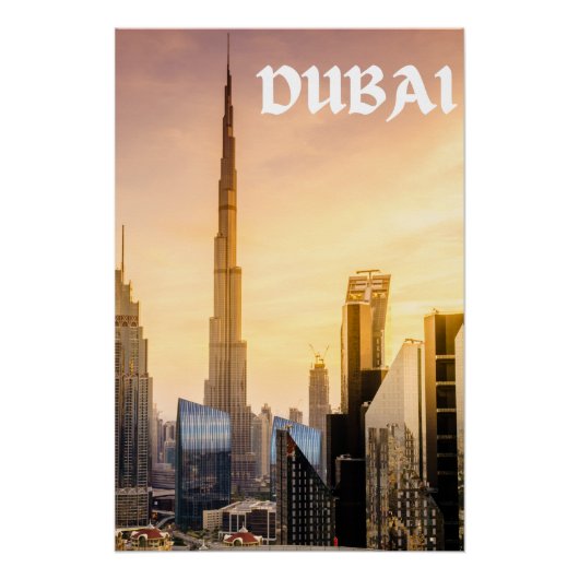 Dubai perfect poster (Voorkant)