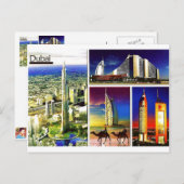 DUBAI Postcard@MojiAOkubule Briefkaart (Voorkant / Achterkant)