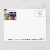 DUBAI Postcard@MojiAOkubule Briefkaart (Achterkant)