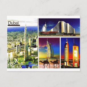 DUBAI Postcard@MojiAOkubule Briefkaart