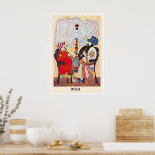 Dubai Reisposter VAE Kunst Verenigde Arabische Emi Poster (Keuken)