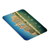 Dubai resort op Palm Jumeirah uitzicht koelkastmag Magneet (Rechterzijde)