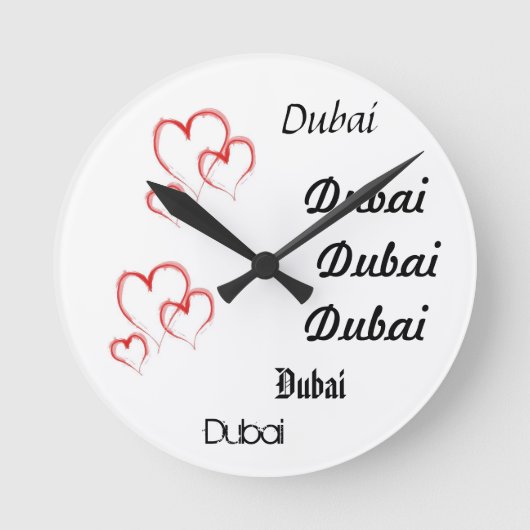 Dubai Ronde Klok (Voorkant)