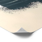 Dubai Schemering - Minimalistische Weerkaatsing va Poster (Hoek)