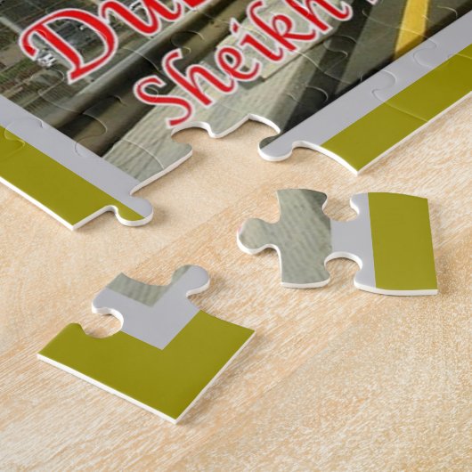 Dubai - Sheik Zayed Road - Legpuzzel (Zijkant)