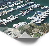 Dubai Silhouette Trouw Welkomstbord Poster (Hoek)