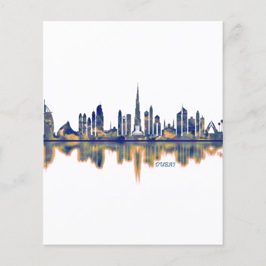 Dubai Skyline Flyer (Voorkant)