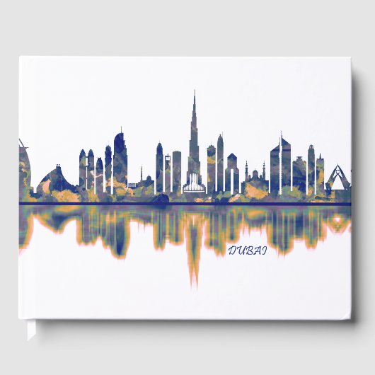 Dubai Skyline Gastenboek (Voorkant)