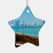 Dubai skyline keramisch ornament (Rechts)