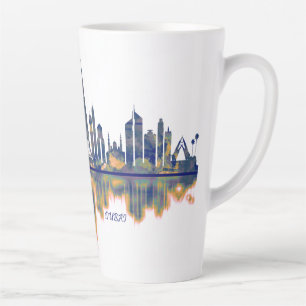 Dubai Skyline Latte Mok