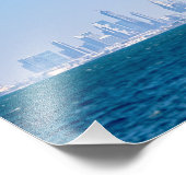 Dubai Skyline – Palm Jumeirah Vantage Point Foto Afdruk (Hoek)