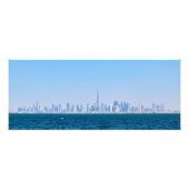 Dubai Skyline – Palm Jumeirah Vantage Point Foto Afdruk (Voorkant)