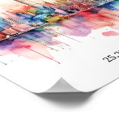 Dubai Skyline Poster (Hoek)