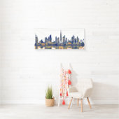 Dubai Skyline Spandoek (Insitu)